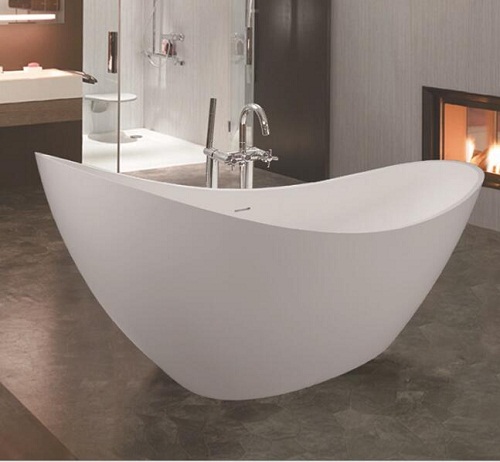 Bồn tắm đá cẩm thạch nghệ thuật CYLMB-8 (Đặt hàng 7-25 ngày) - Image 6