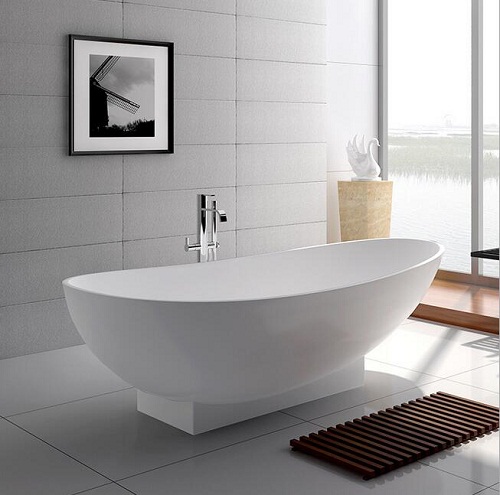 Bồn tắm đá cẩm thạch nghệ thuật JSBA-019 (Đặt hàng 7-25 ngày) - Image 3