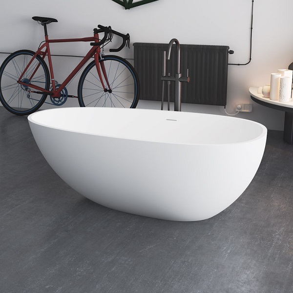 Bồn tắm đá nhân tạo marble nghệ thuật AL-BS8631 (Đặt hàng 7-25 ngày) - Image 4