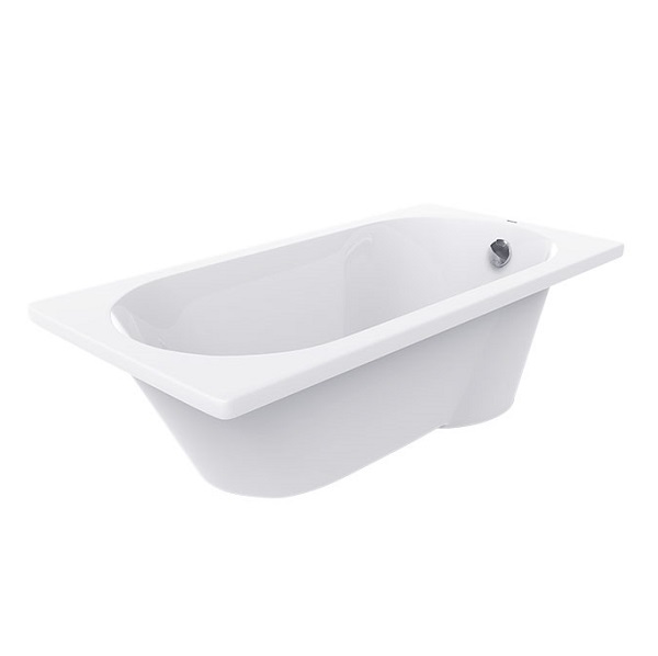 Bồn tắm đặt sàn Bravat B25807TW-1W (1750x850x610 mm) - Image 5