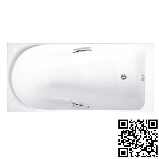 Bồn tắm đặt sàn Cotto BT267PP(WH) (1800x880x730mm) - Image 4