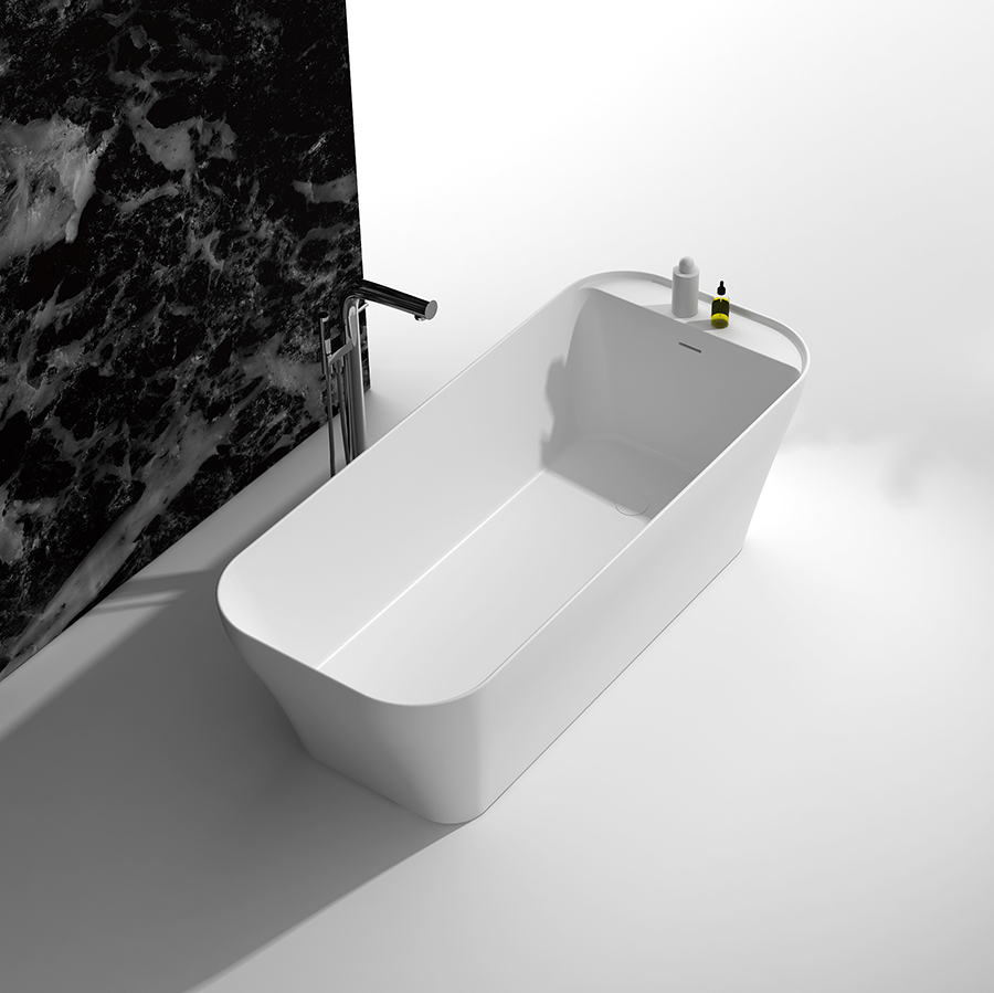 Bồn tắm đặt sàn đá nhân tạo Euroking EU-65159 (1700x750x550mm)