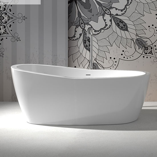 Bồn tắm đặt sàn đá nhân tạo Euroking EU-65185 (1800x800x540mm) - Image 6