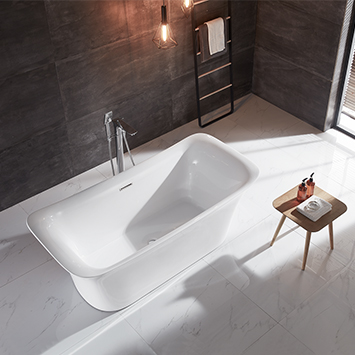 Bồn tắm đặt sàn độc lập ELIMEN YAD-8351-150 (1500×800×600mm) - Image 3