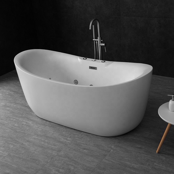 Bồn tắm đặt sàn loại nhỏ Mowoen MW8228-120 (1200x750x790mm) - Image 4