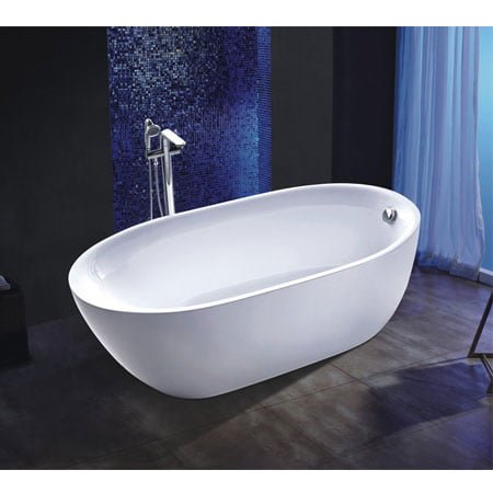 Bồn tắm đặt sàn màu đen nghệ thuật Miken 5041B (1700*850*580mm - Đặt hàng 15-20 ngày) - Image 4