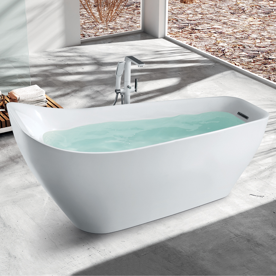 Bồn tắm đặt sàn Nofer NG-1893 (700*830*555 mm) - Image 3