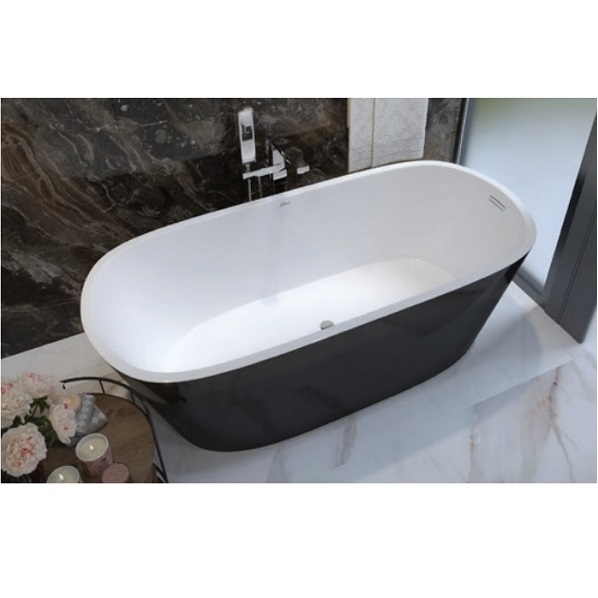 Bồn tắm đặt sàn sục khí Clara CBT-122 (1700x783x600 mm) - Image 5