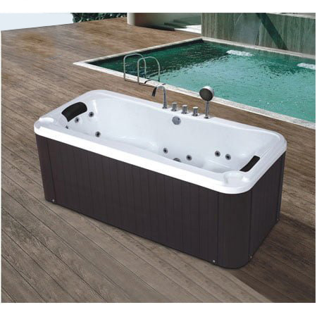 Bồn tắm đôi xây massage Acrylic Miken MK -181877 (1800x1800x770mm) - Image 3