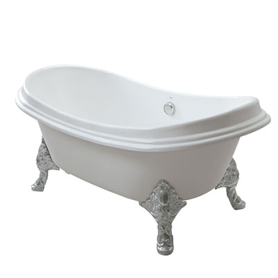 Bồn tắm gang tráng men Toto FBY1740PE#W(1700x700x430mm) - Image 3