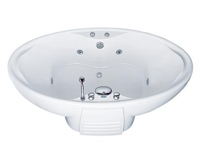Bồn tắm góc Massage Caesar MT5220 (1200x1200x530mm) - Image 5