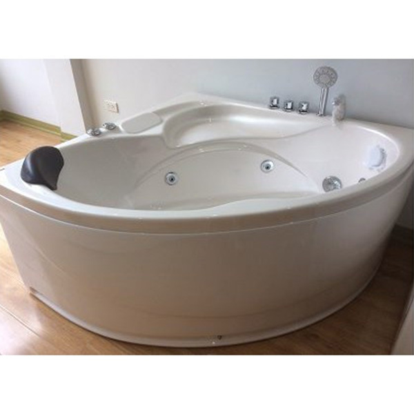 Bồn tắm góc massage Micio PM-125T (ngọc trai-1250x1250x600mm)