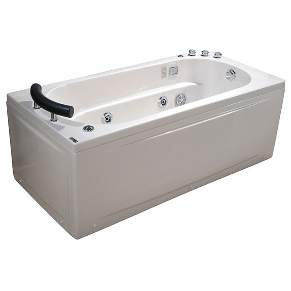 Bồn tắm góc xây massage Micio W-140 (Có chân-không yếm-acrylic-1400x1400x450mm) - Image 3