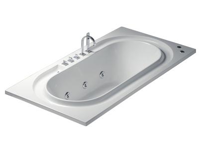 Bồn tắm massage chân yếm Caesar MT0870R (1710x860x580mm) - Image 5