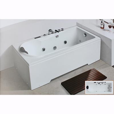Bồn tắm massage Daelim W-3133 (1850x800x600)