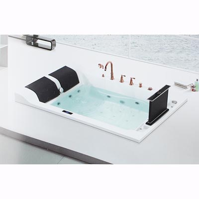 Bồn tắm massage Daelim W-3167 (1850x1230x650) - Image 4