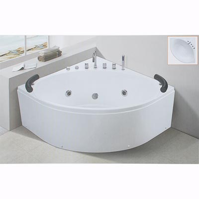 Bồn tắm massage Daelim W-3167 (1850x1230x650) - Image 5