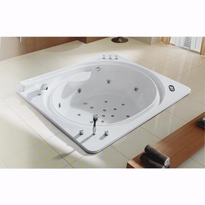 Bồn tắm massage Daelim W-3196 (1500x1500x650) - Image 4