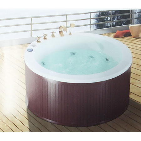 Bồn tắm massage Daelim W-3210 (1400x1400x620) - Image 3