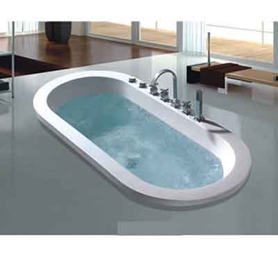 Bồn tắm massage Daelim W-3210 (1400x1400x620) - Image 4