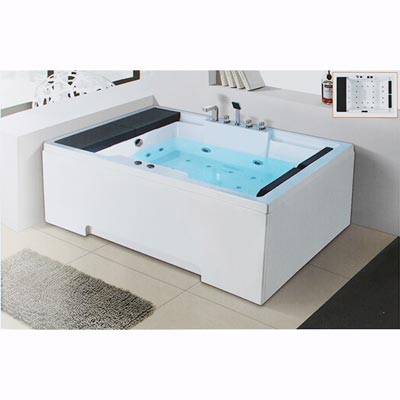 Bồn tắm massage Daelim W-3210 (1400x1400x620) - Image 5