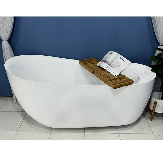 Bồn tắm massage đặt góc SAWO SAWO8001 (Acrylic-1255x1255x540mm) - Image 4
