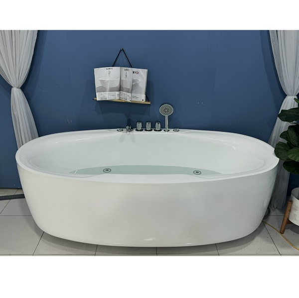 Bồn tắm massage đặt sàn SAWO SW4812M (Acrylic-1220x730x560mm) - Image 3