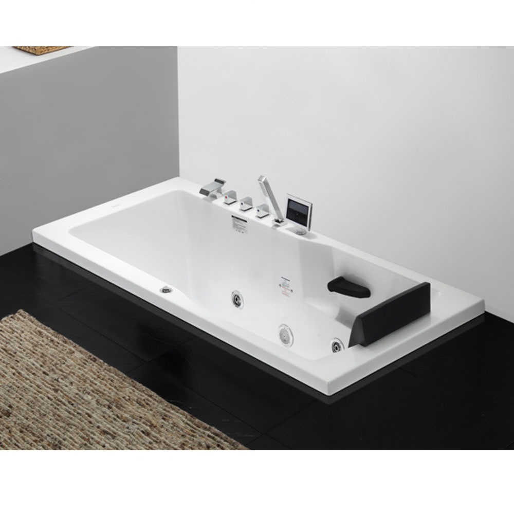 Bồn tắm massage đèn led GEMY G9010-1.5 (Sục Massage, đèn led-1520x830x640mm) - Image 5