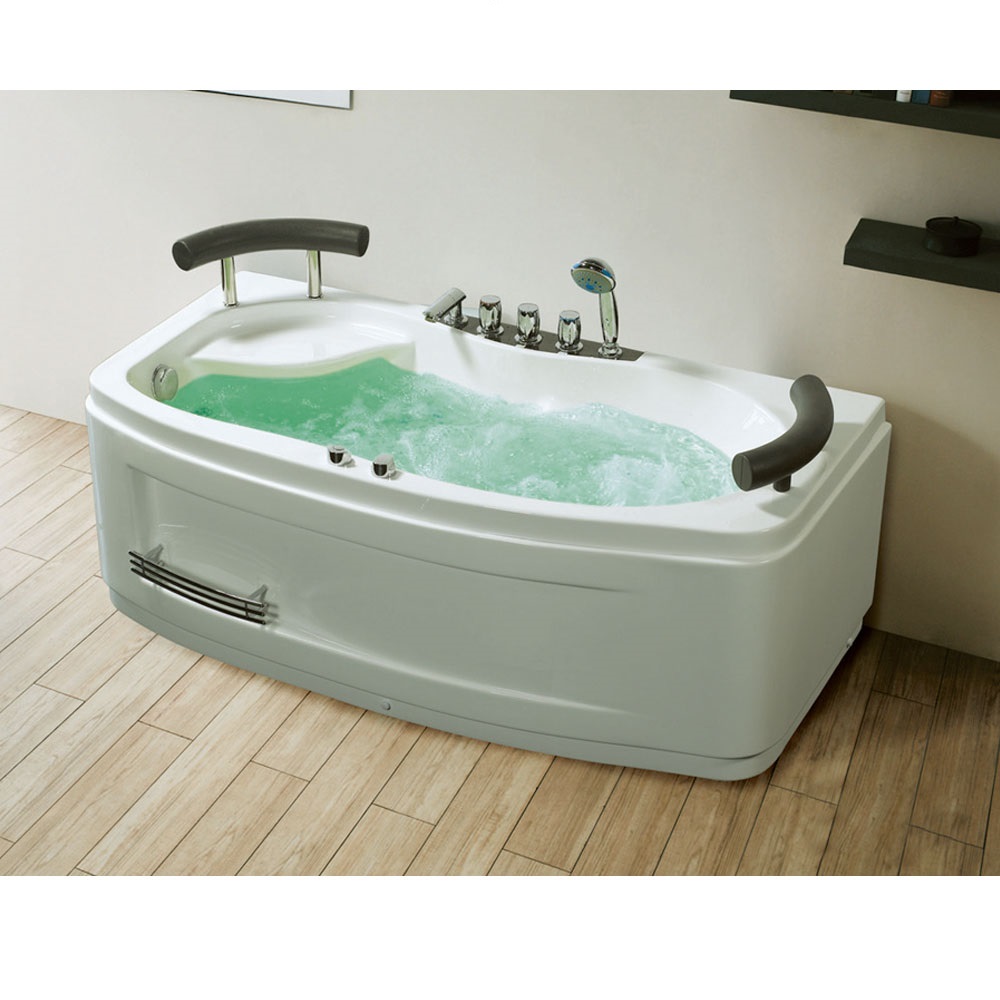 Bồn tắm massage đèn led GEMY G9011 (Sục massage, đèn led-1570x840x620mm)