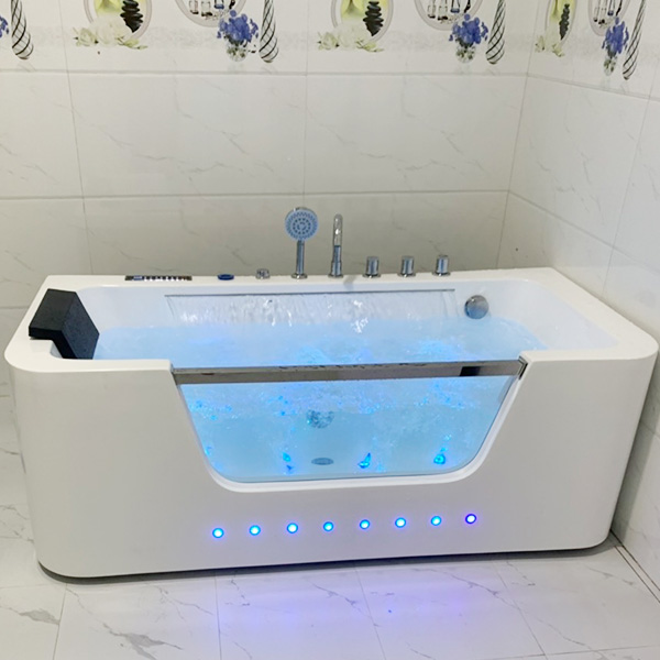 Bồn tắm massage đèn led Miken MKB-17900W (1700x750x560 mm) - Image 4