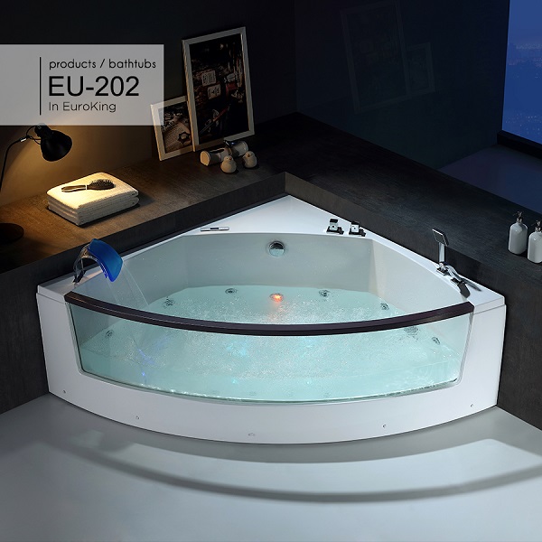 Bồn tắm massage Euroking EU-102A (1850*1200*650 mm) - Image 5