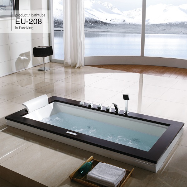 Bồn tắm massage Euroking EU-1102B (1850x1300x620) - Image 3