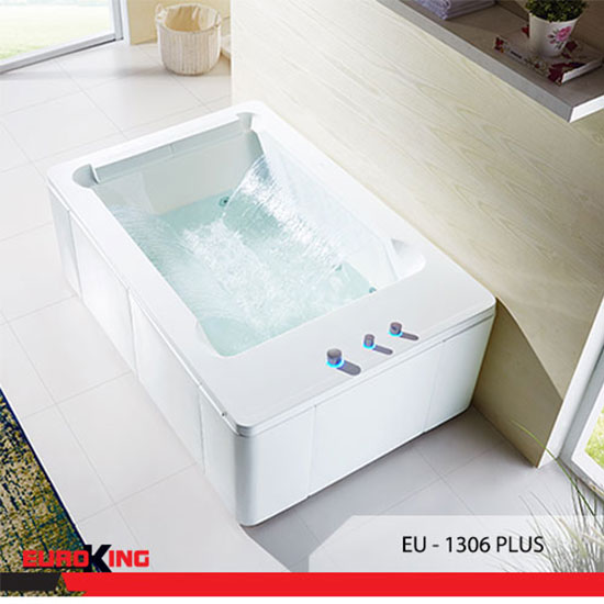Bồn tắm massage Euroking EU-1102B (1850x1300x620) - Image 4