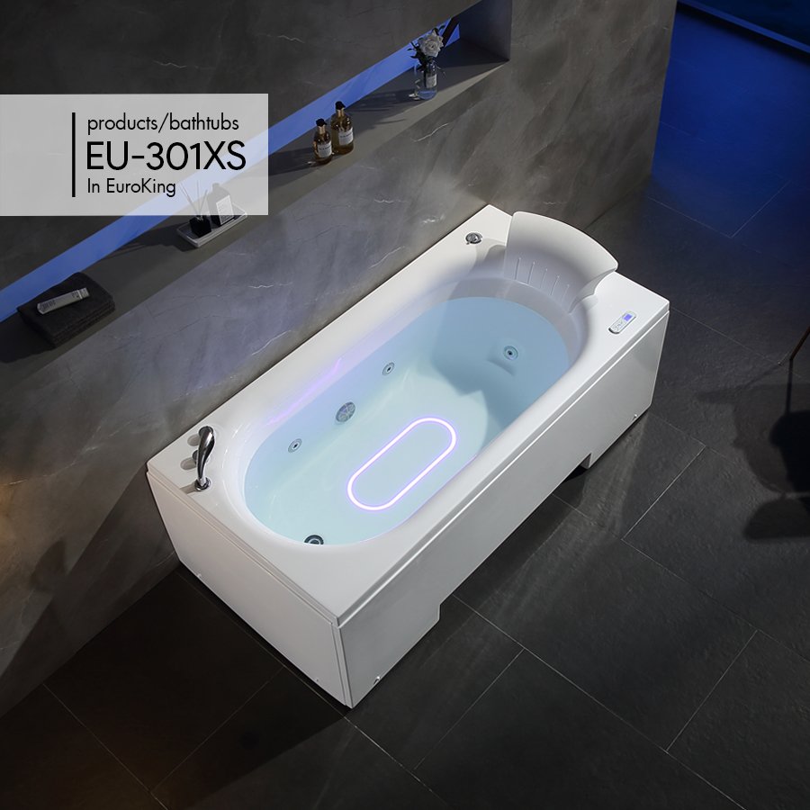 Bồn tắm massage Euroking EU-1109B (2000x1200x620) - Image 3