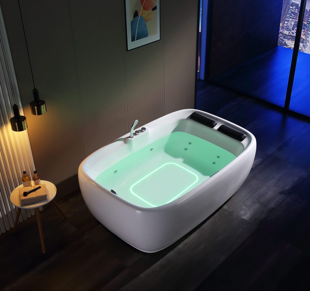 Bồn tắm massage Euroking EU-1202 (1420x1420x620) - Image 4