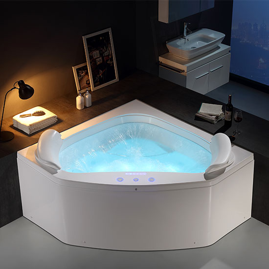 Bồn tắm massage Euroking EU-1308 (2100x1000x620) - Image 4