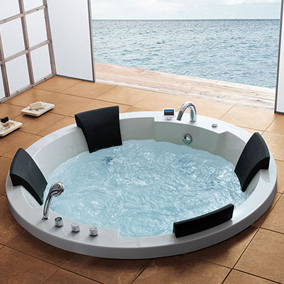 Bồn tắm massage Euroking EU-206 (1850*1250*620 mm) - Image 4