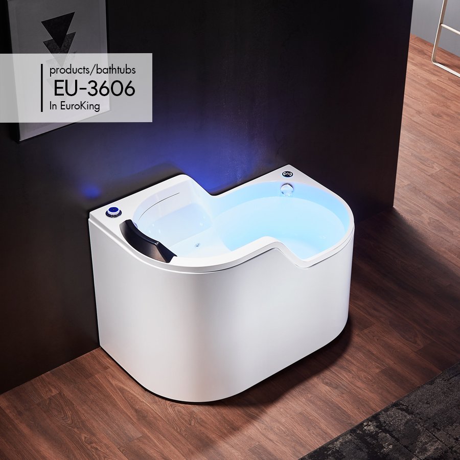 Bồn tắm massage Euroking EU-208D (1800x1500x620 mm) - Image 4