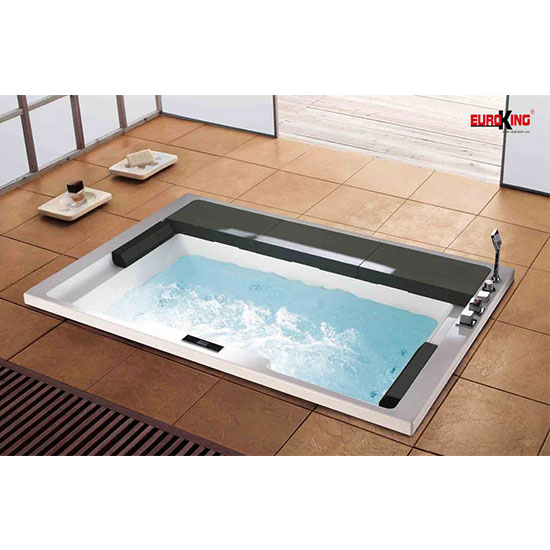 Bồn tắm massage Euroking EU-208D (1800x1500x620 mm) - Image 6