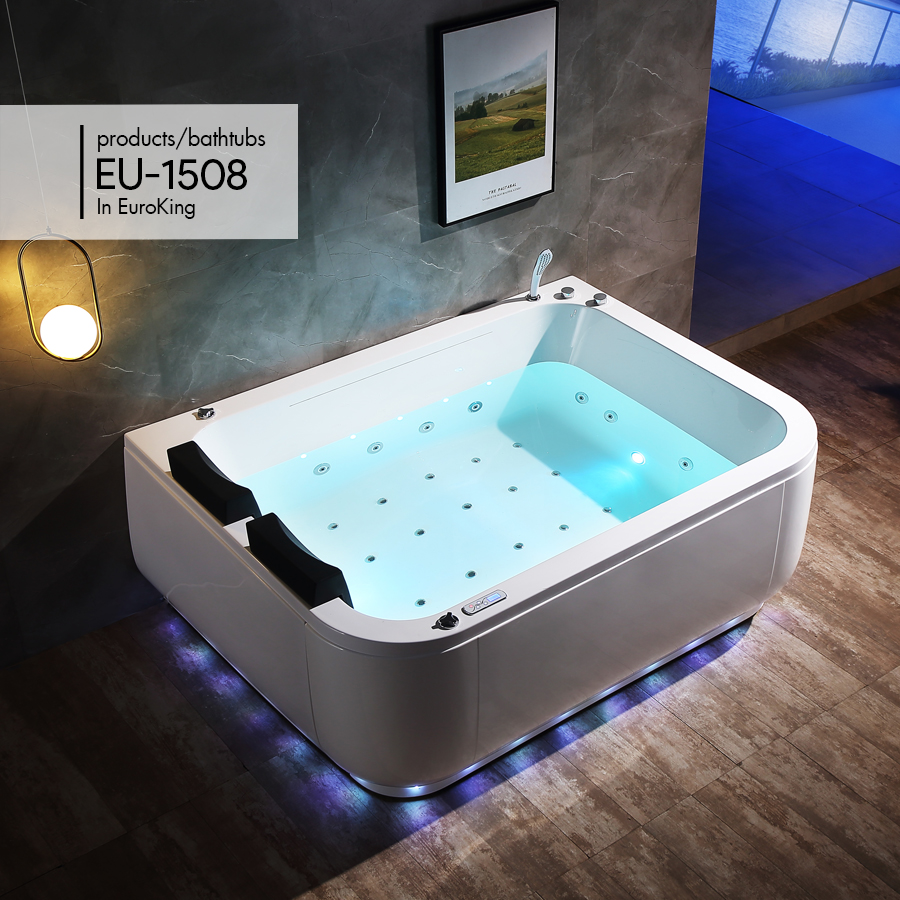 Bồn tắm massage Euroking EU-3606 (1310x755x870 mm) - Image 5