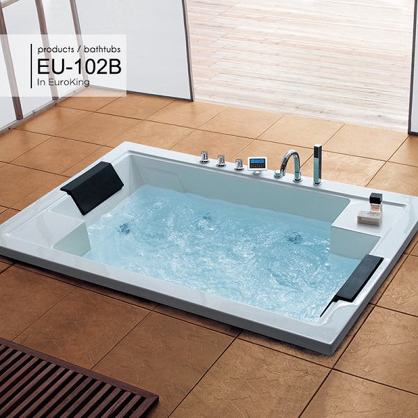 Bồn tắm massage Euroking EU-6145 (1500x800x580) - Image 3