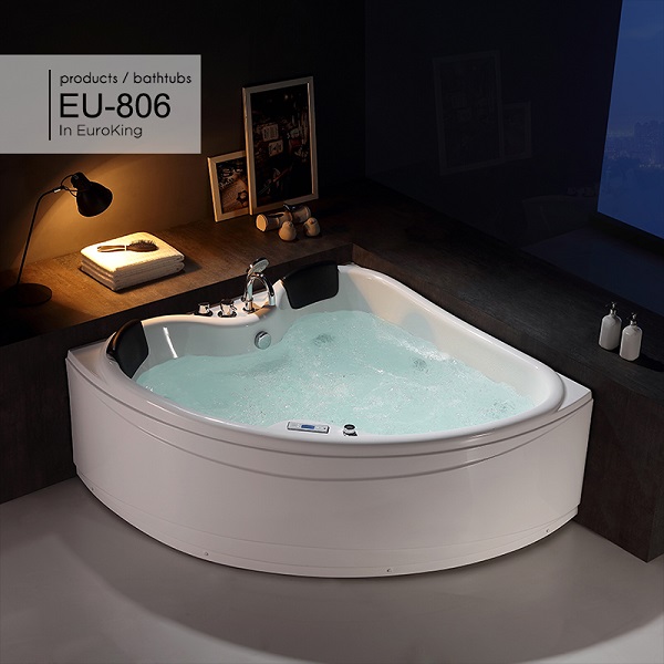 Bồn tắm massage Euroking EU-6147 (1700x850x580) - Image 4