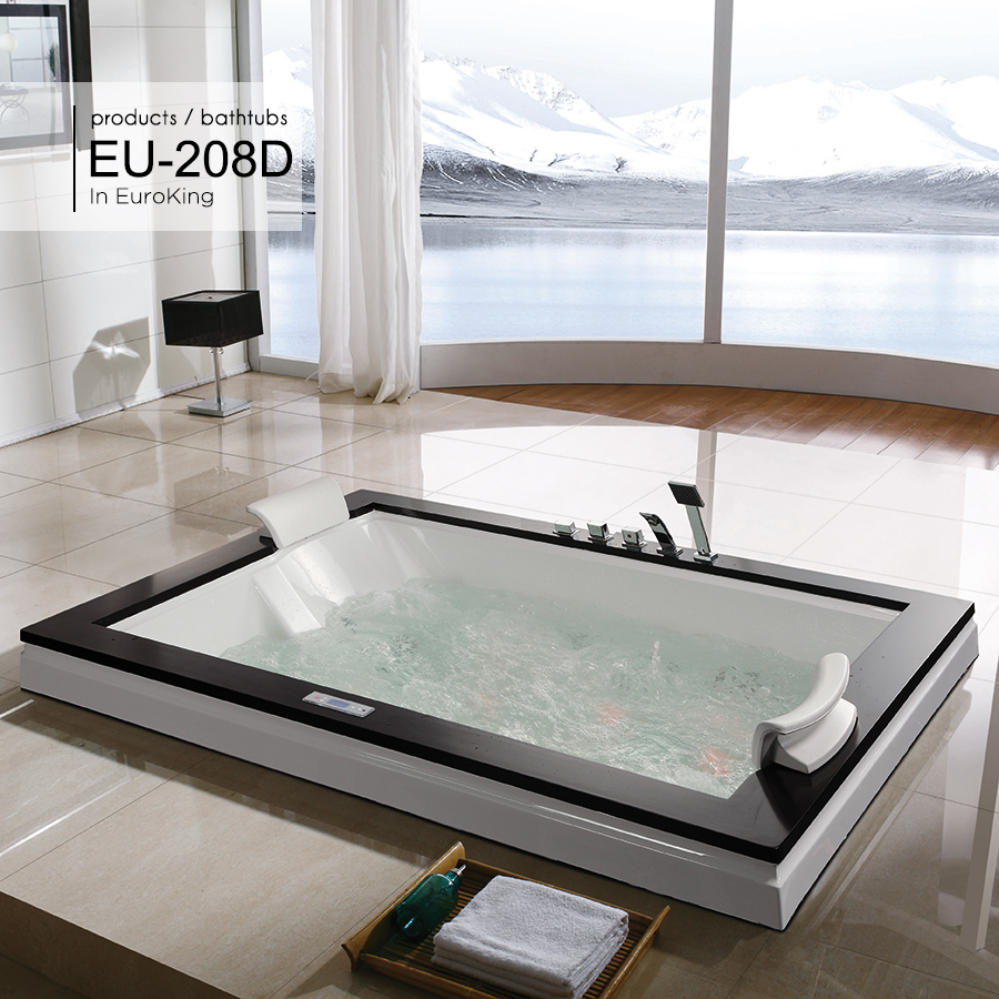 Bồn tắm massage Euroking EU-6168D (1800x1800x660mm) - Image 3
