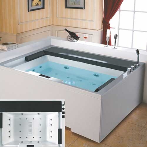 Bồn tắm massage Euroking EU-6168D (1800x1800x660mm) - Image 4