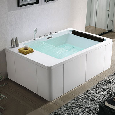 Bồn tắm massage Euroking EU-6607 (1700x850x580) - Image 5