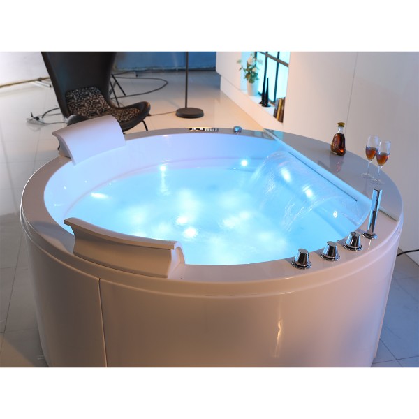 Bồn tắm Massage Govern JS-6546 (Sục khí, đèn led-1700x830mm)
