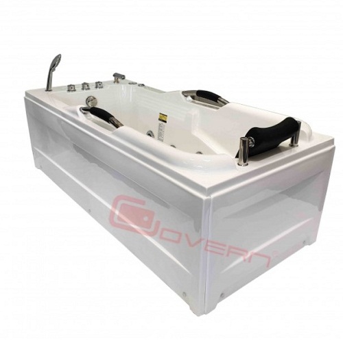 Bồn tắm Massage Govern JS-8112P (Ngọc trai, Sục khí, 1600x800x700 mm) - Image 4
