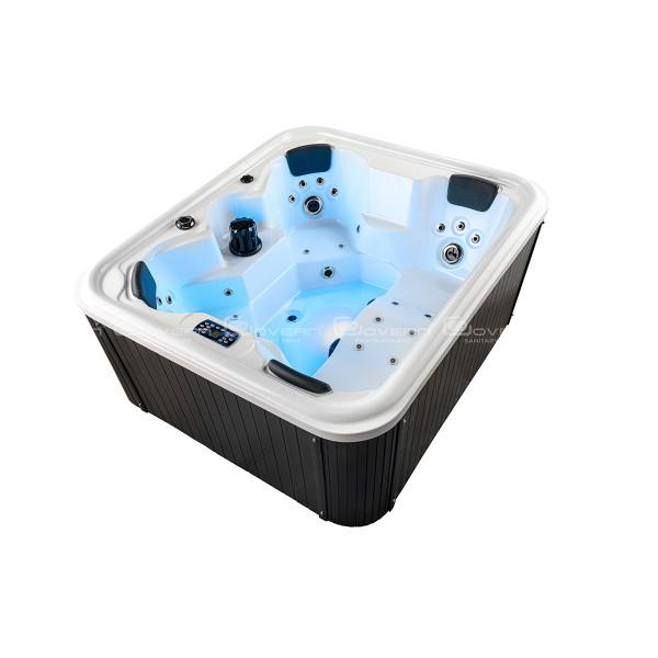 Bồn tắm Massage Govern JS-8119P (Ngọc trai, Sục khí, 1350x1350x680 mm) - Image 5
