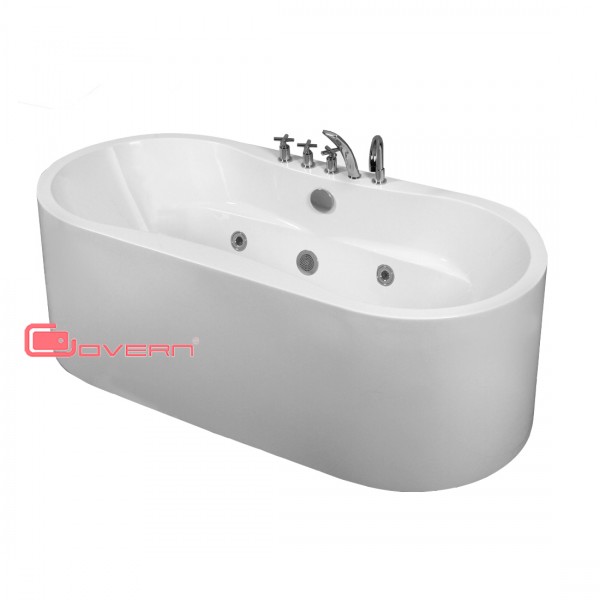 Bồn tắm massage Govern K-1710 (Massage, sục khí, gia nhiệt, đèn led-1820x1820x750mm) - Image 3