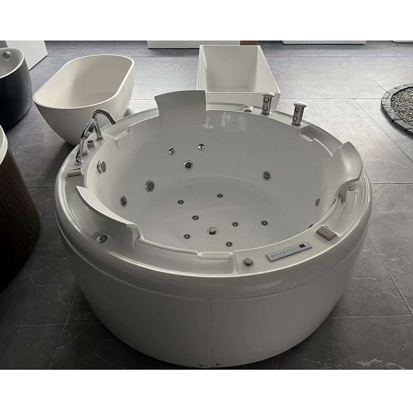 Bồn tắm massage hình tròn Miken HS-B1576T (Acrylic-1800x1800x690mm) (Đặt hàng 15 ngày)